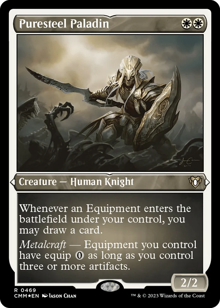 Puresteel Paladin · Commander Masters