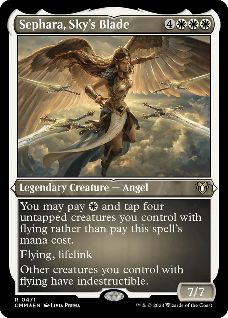 Sephara, Sky's Blade · Commander Masters