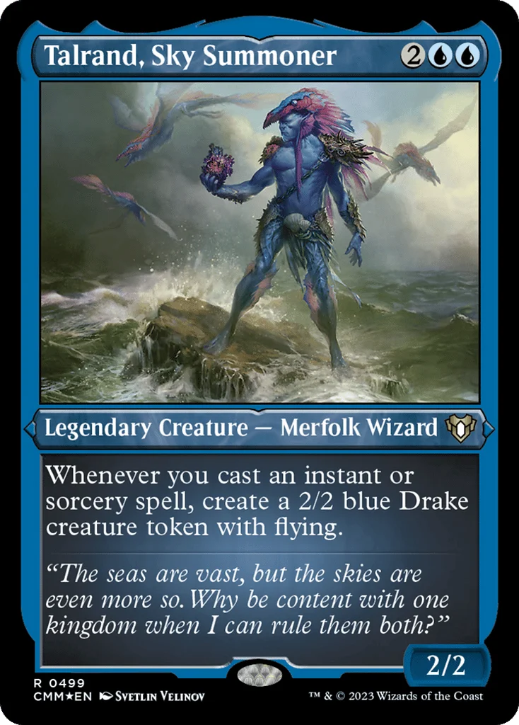 Talrand, Sky Summoner · Commander Masters