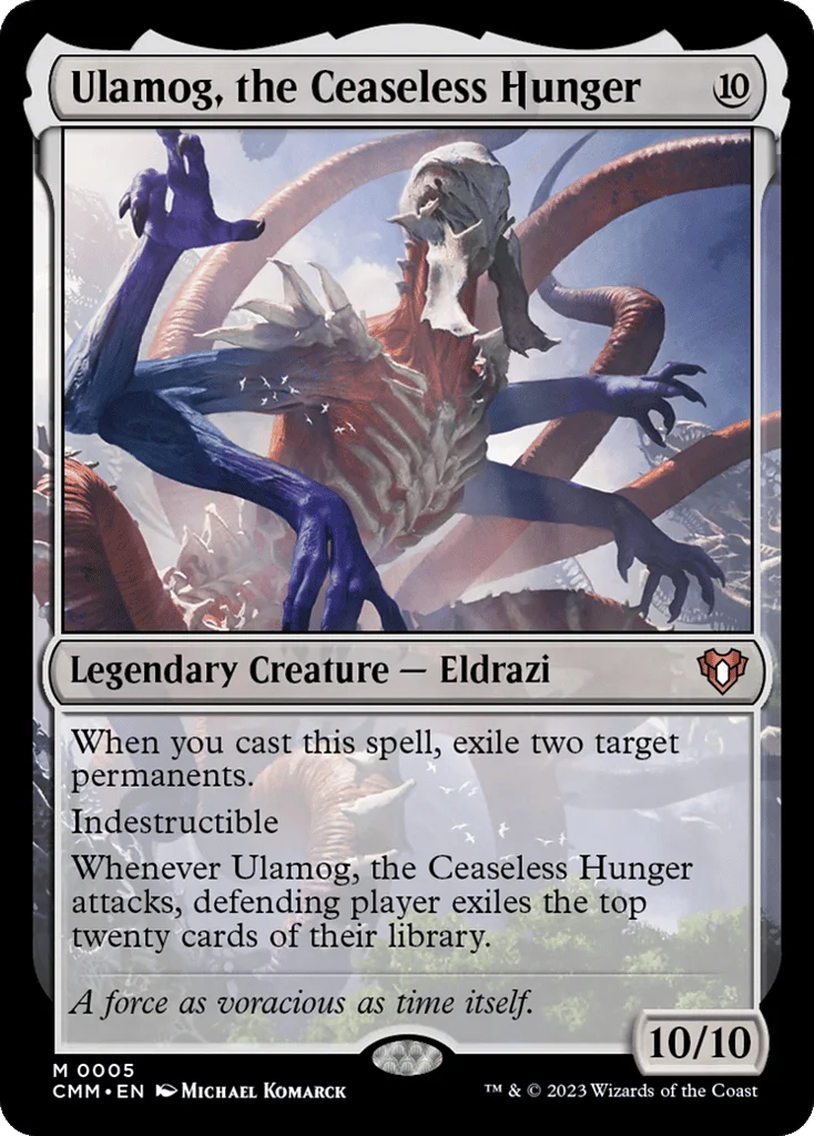 Ulamog, the Ceaseless Hunger · Commander Masters