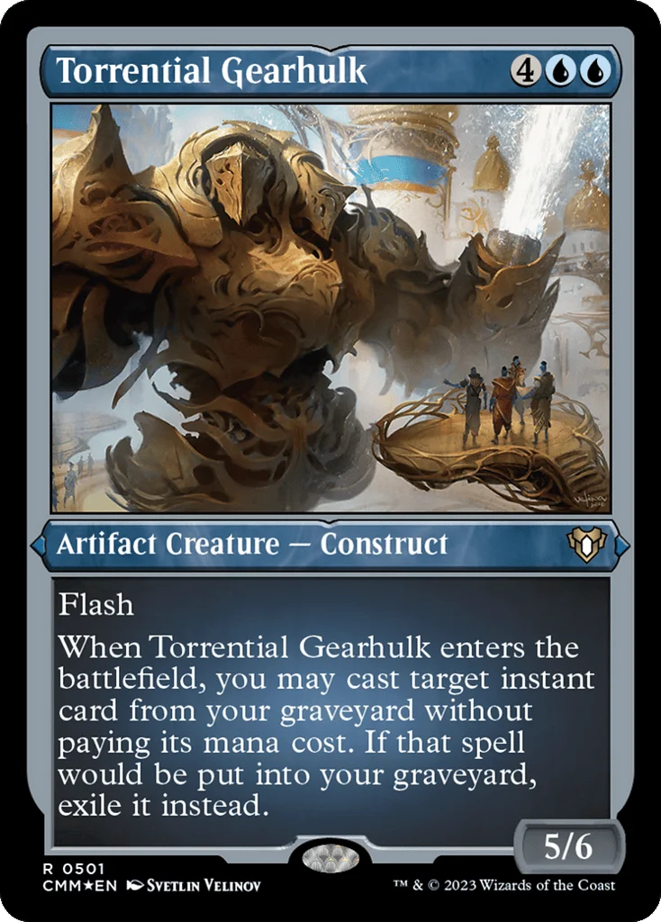 Torrential Gearhulk · Commander Masters