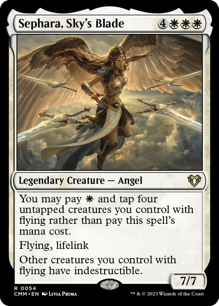 Sephara, Sky's Blade · Commander Masters