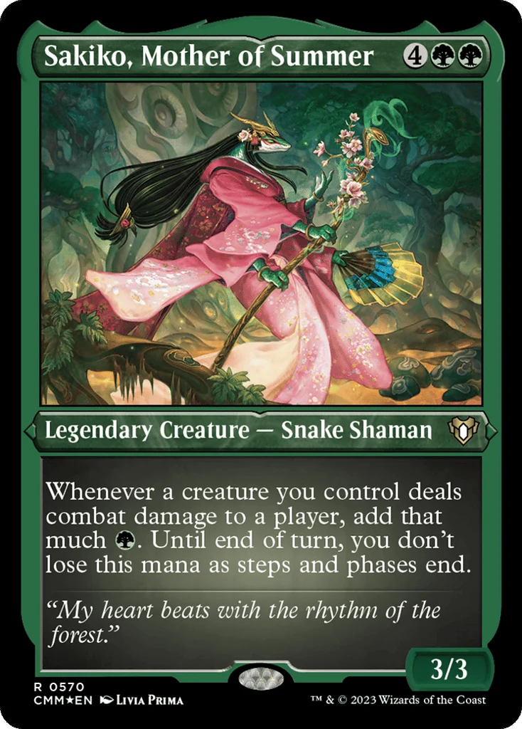 Sakiko, Mother of Summer · Commander Masters