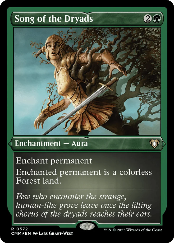 Song of the Dryads · Commander Masters