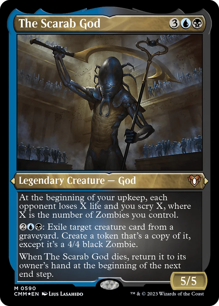 The Scarab God · Commander Masters