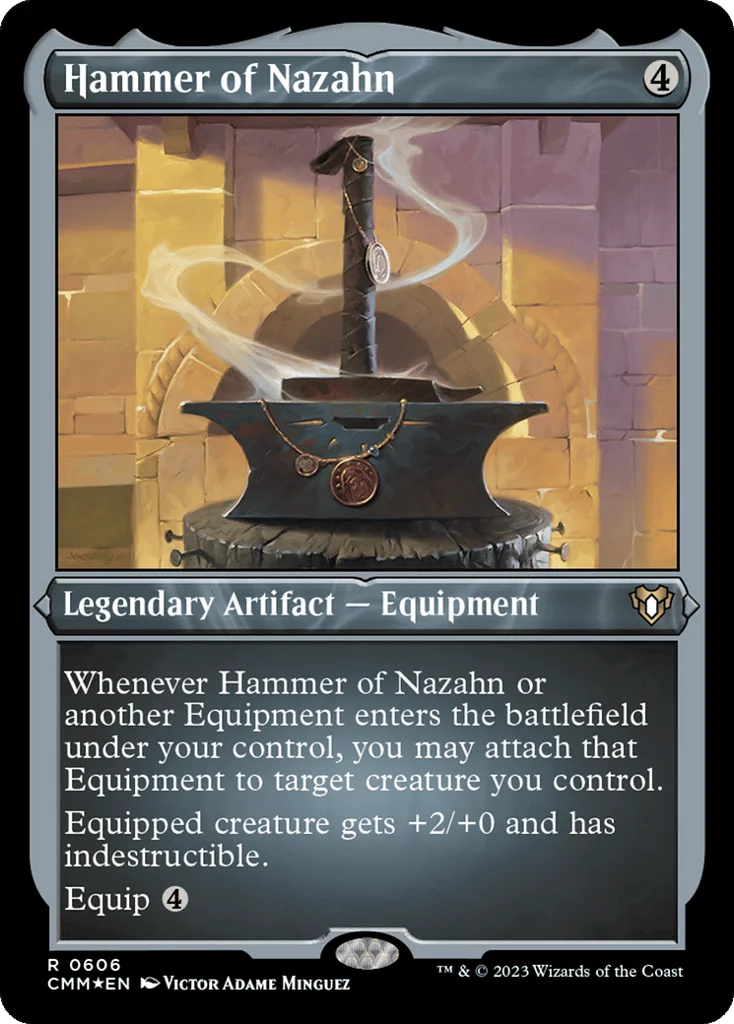 Hammer of Nazahn · Commander Masters