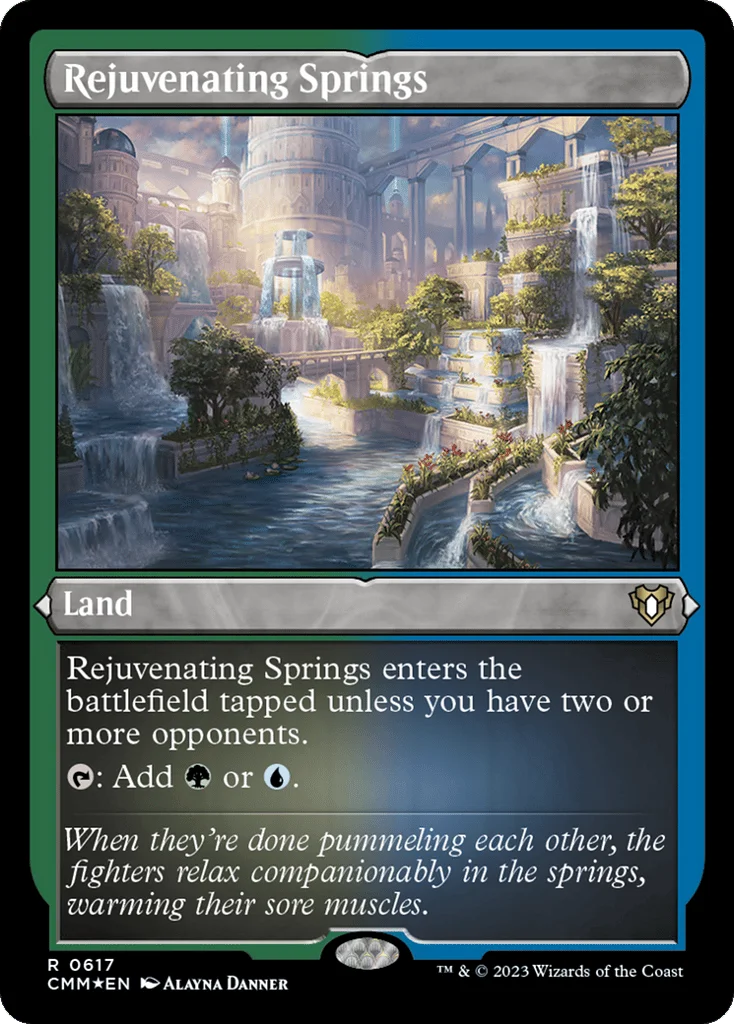 Rejuvenating Springs · Commander Masters