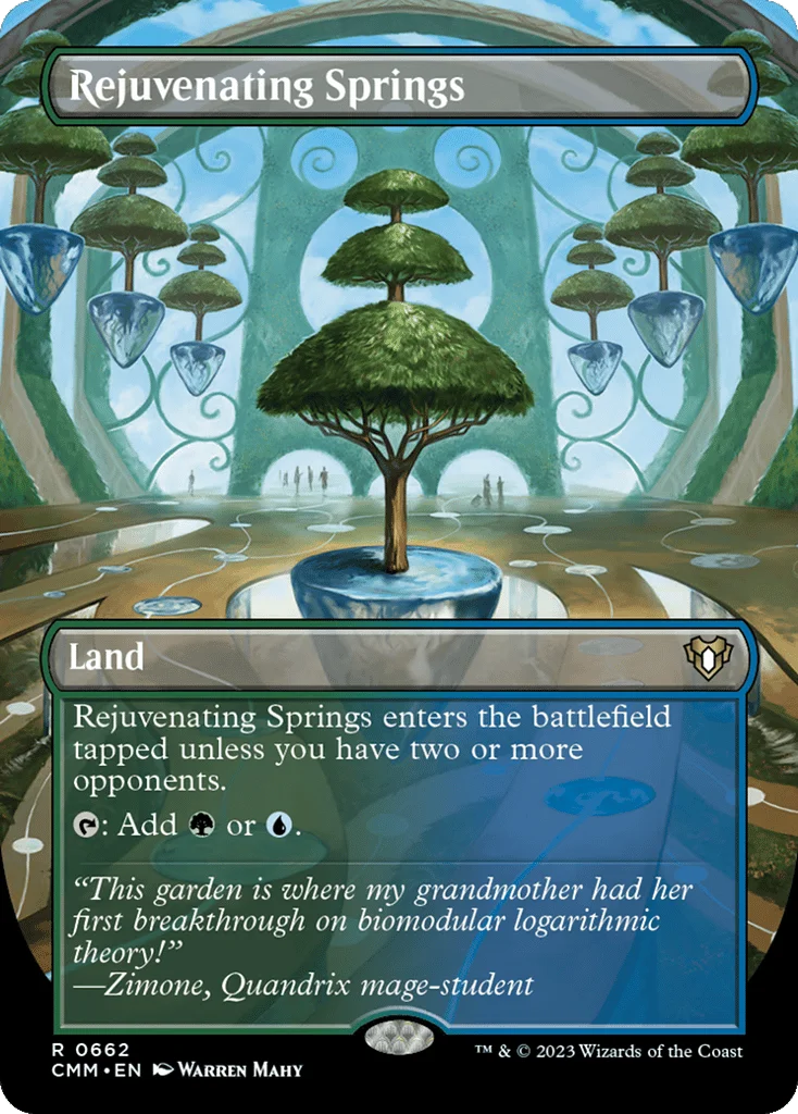 Rejuvenating Springs · Commander Masters