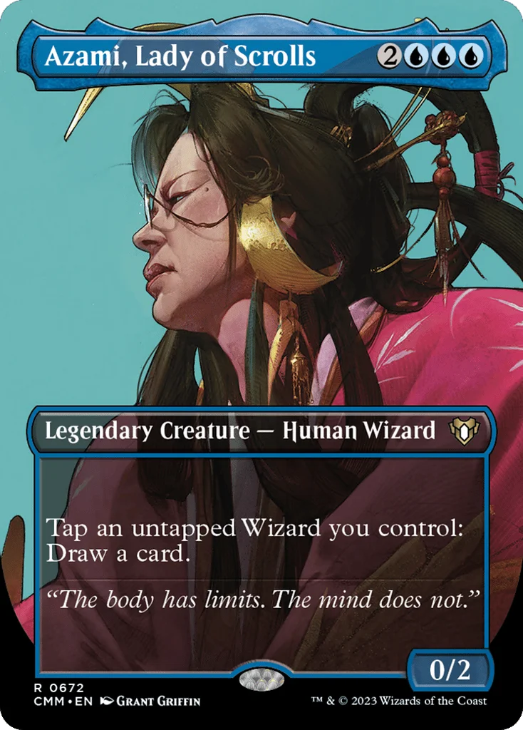 Azami, Lady of Scrolls · Commander Masters