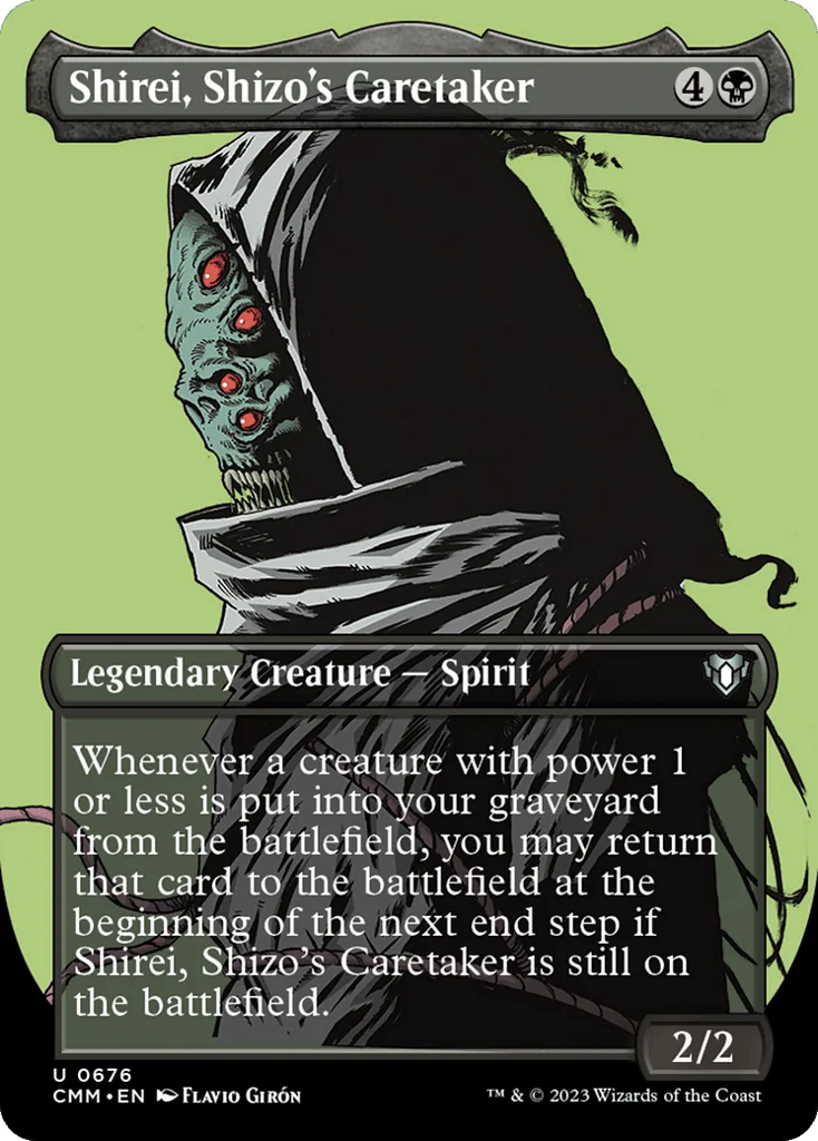 Shirei, Shizo's Caretaker · Commander Masters