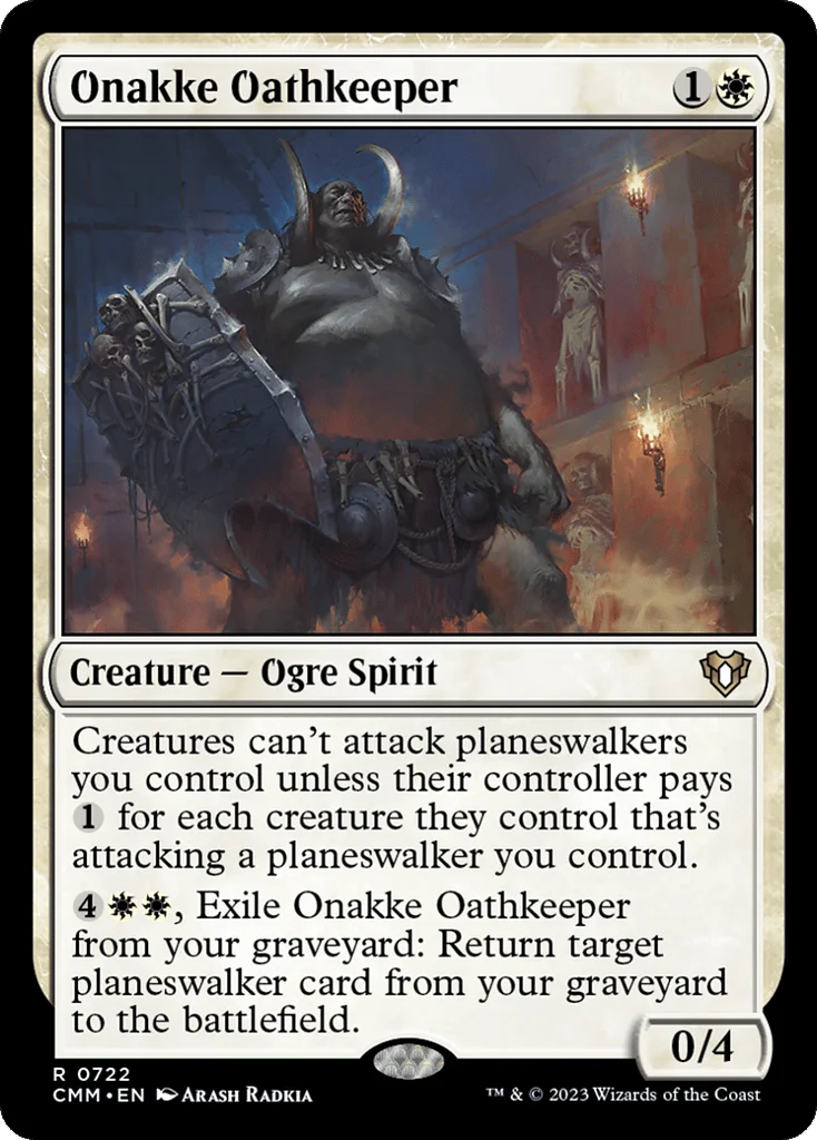 Onakke Oathkeeper · Commander Masters