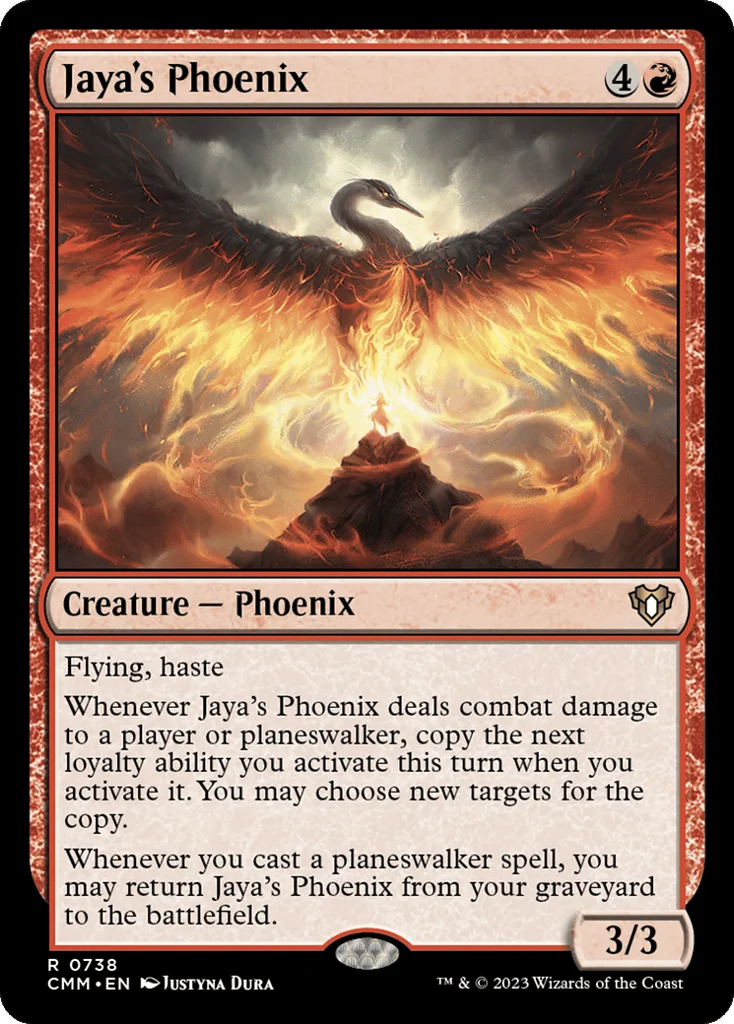 Jaya's Phoenix · Commander Masters