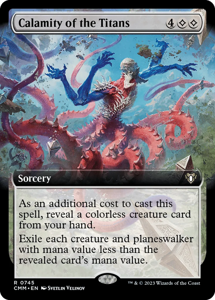 Calamity of the Titans · Commander Masters