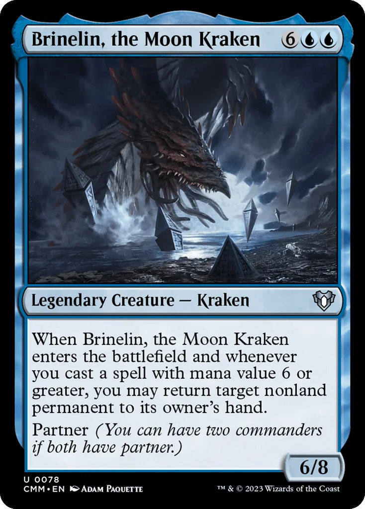 Brinelin, the Moon Kraken · Commander Masters