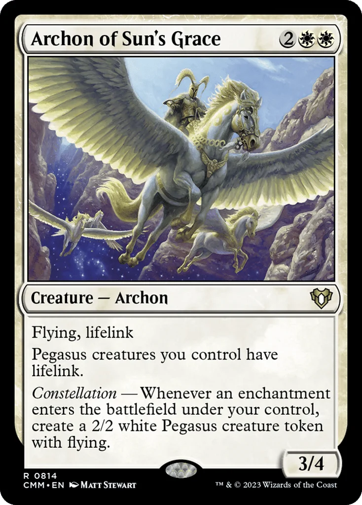 Archon of Sun's Grace · Commander Masters