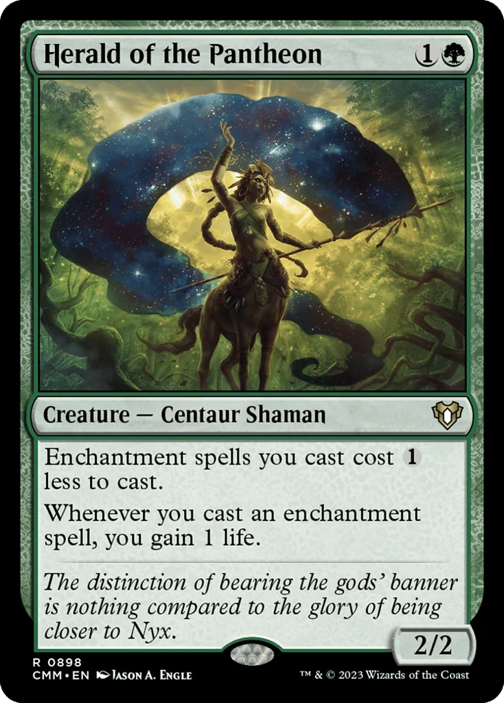 Herald of the Pantheon · Commander Masters