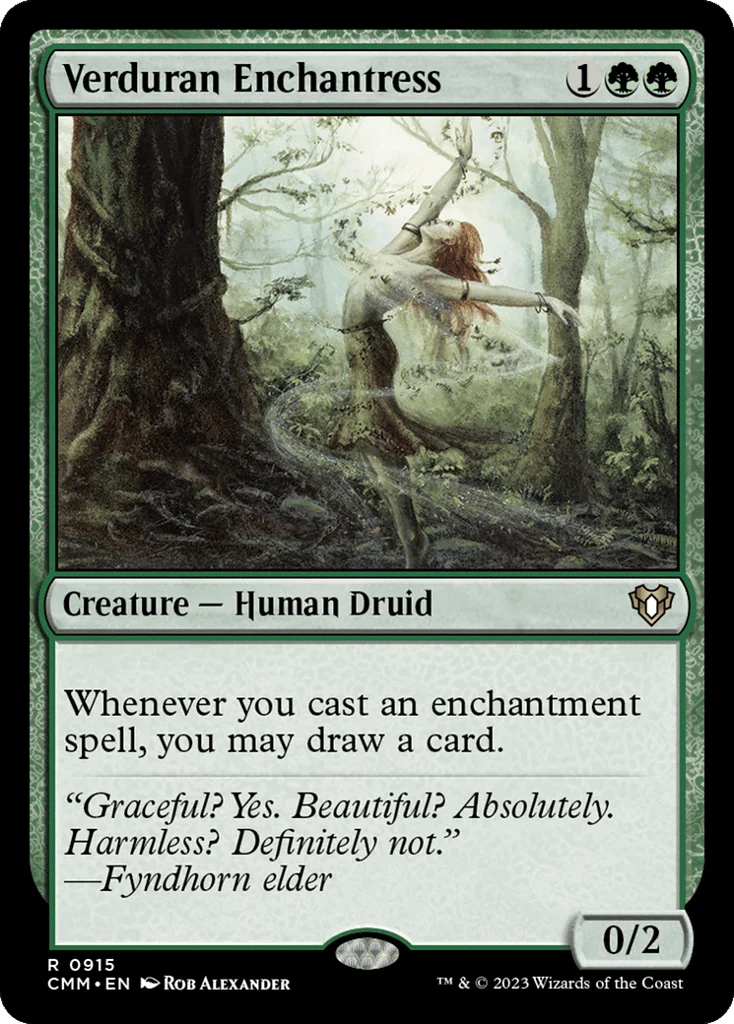 Verduran Enchantress · Commander Masters