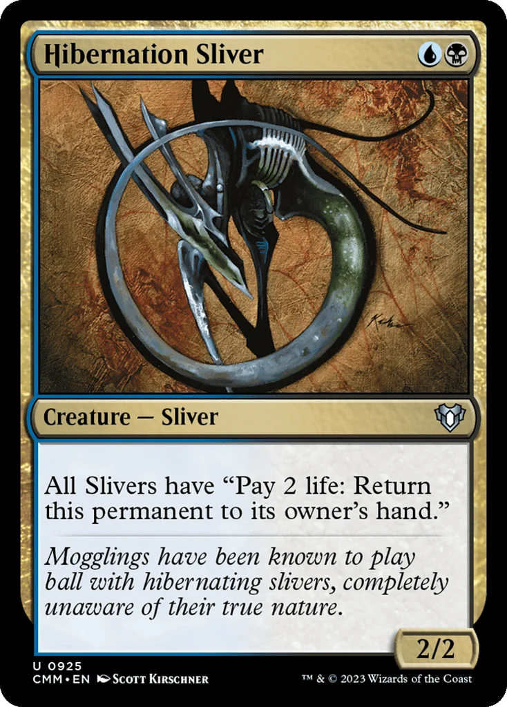 Hibernation Sliver · Commander Masters