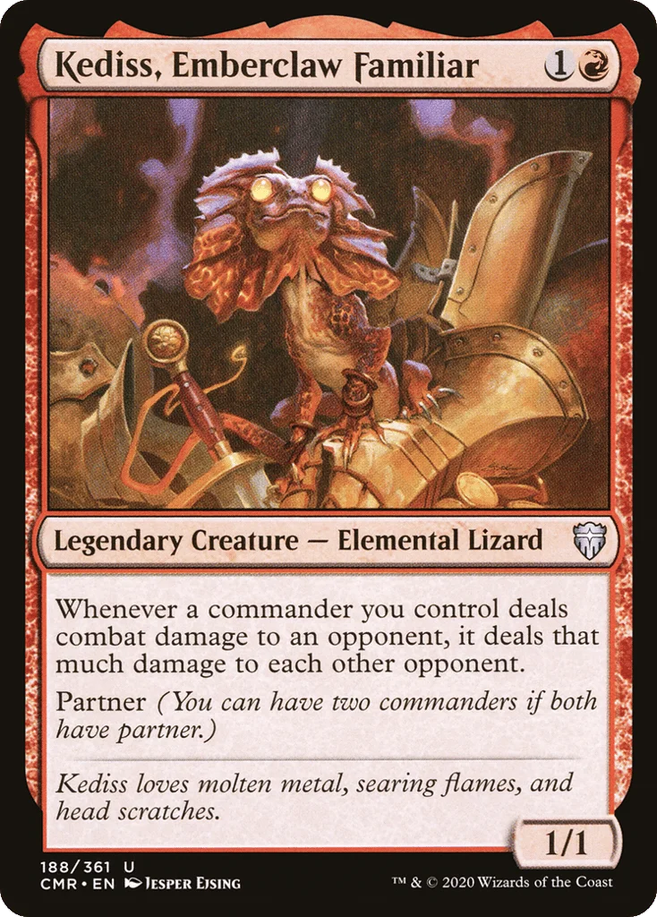 Kediss, Emberclaw Familiar · Commander Legends