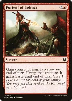 Portent of Betrayal