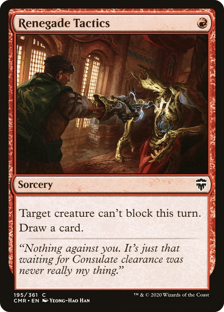 Renegade Tactics · Commander Legends