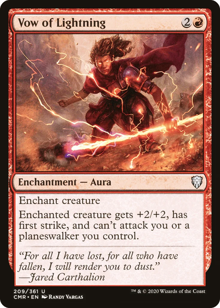 Vow of Lightning · Commander Legends
