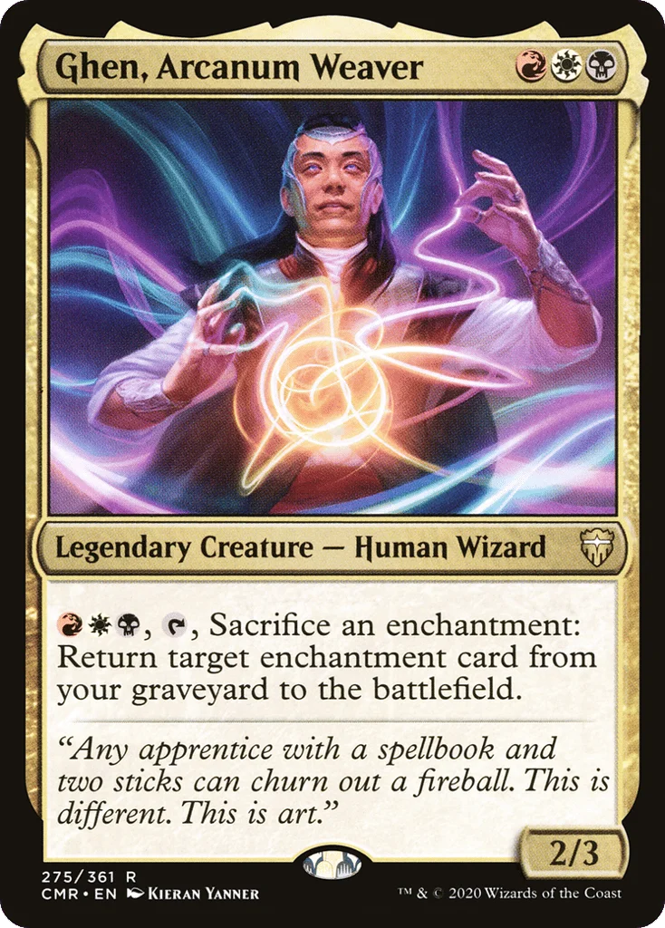 Ghen, Arcanum Weaver · Commander Legends