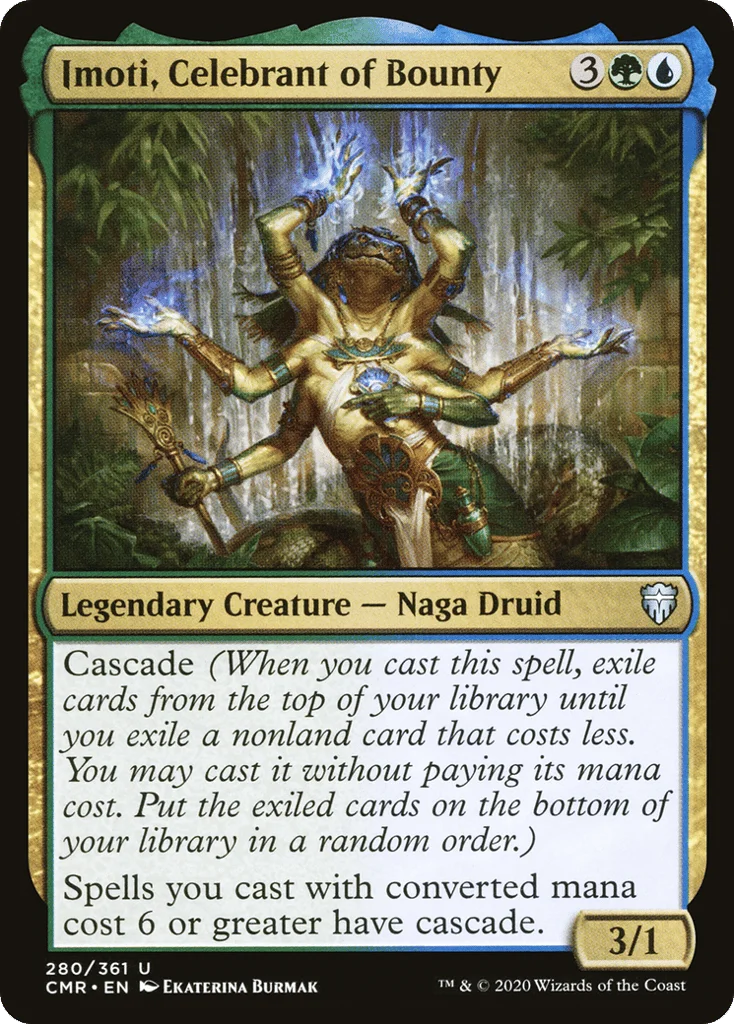 Imoti, Celebrant of Bounty · Commander Legends