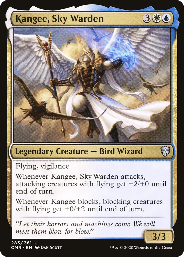 Kangee, Sky Warden · Commander Legends