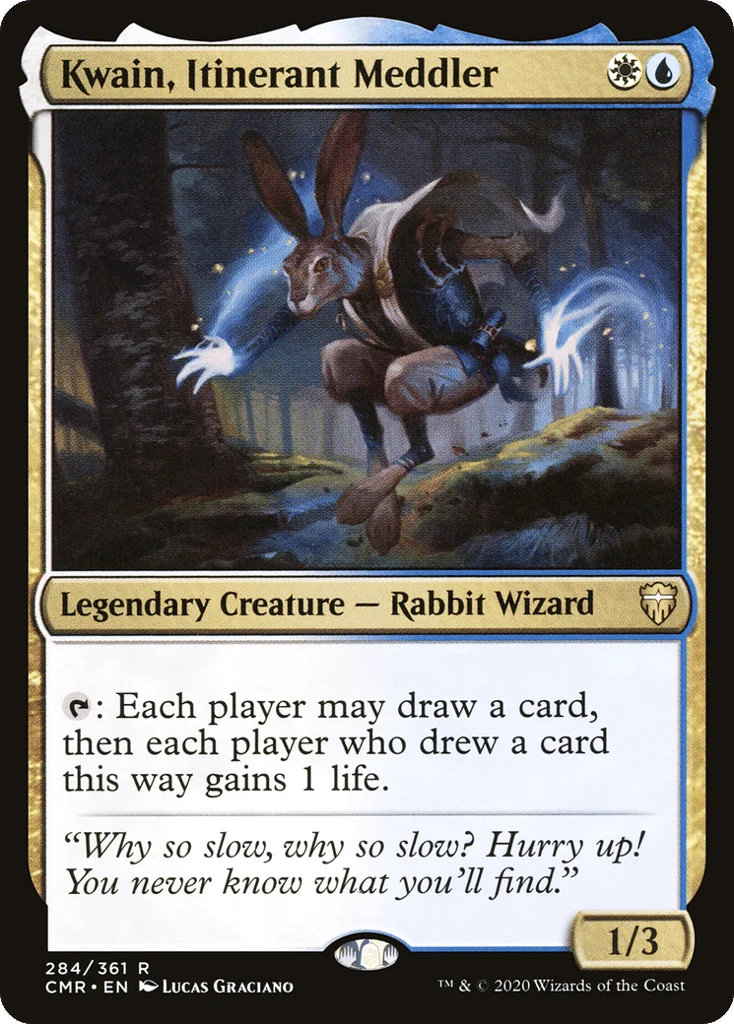Kwain, Itinerant Meddler · Commander Legends