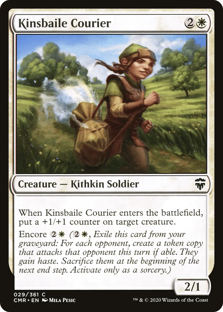 Kinsbaile Courier · Commander Legends