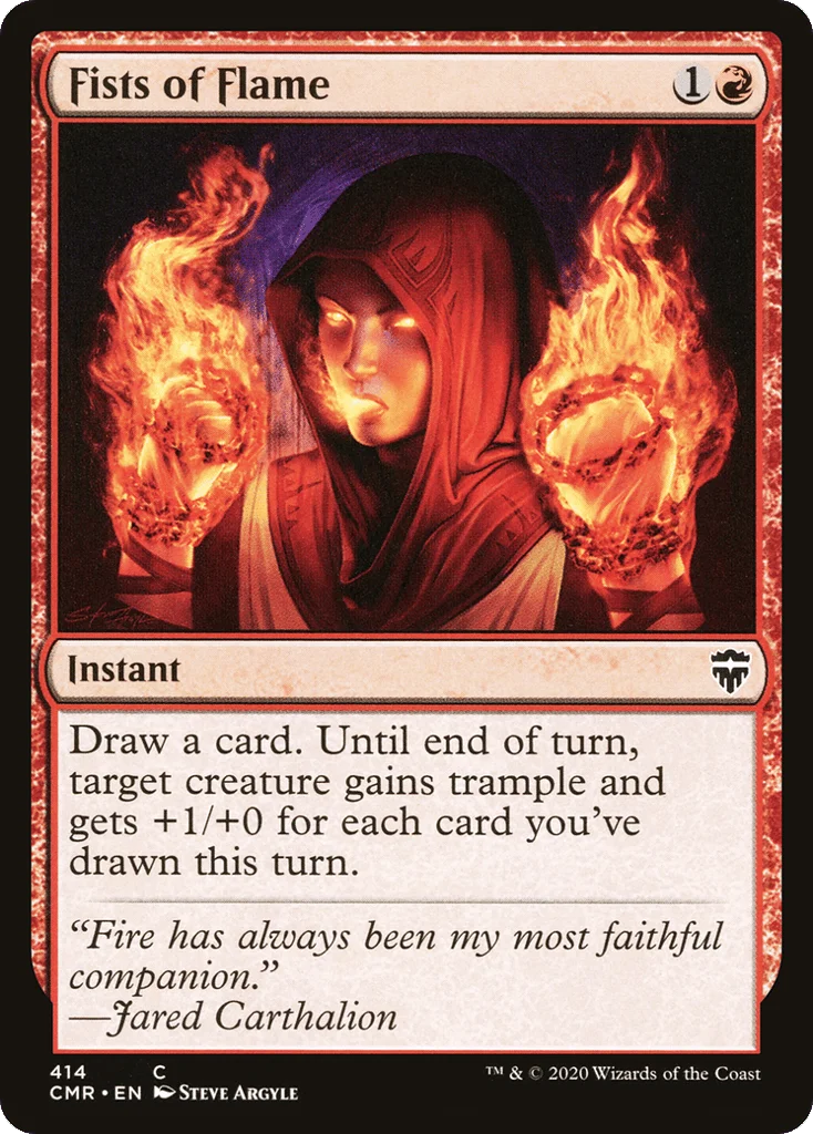 Fists of Flame · Commander Legends