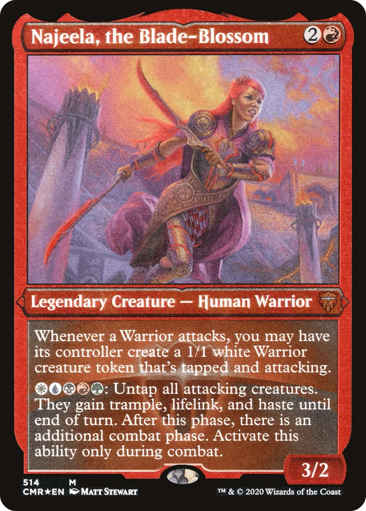 Najeela, the Blade-Blossom · Commander Legends