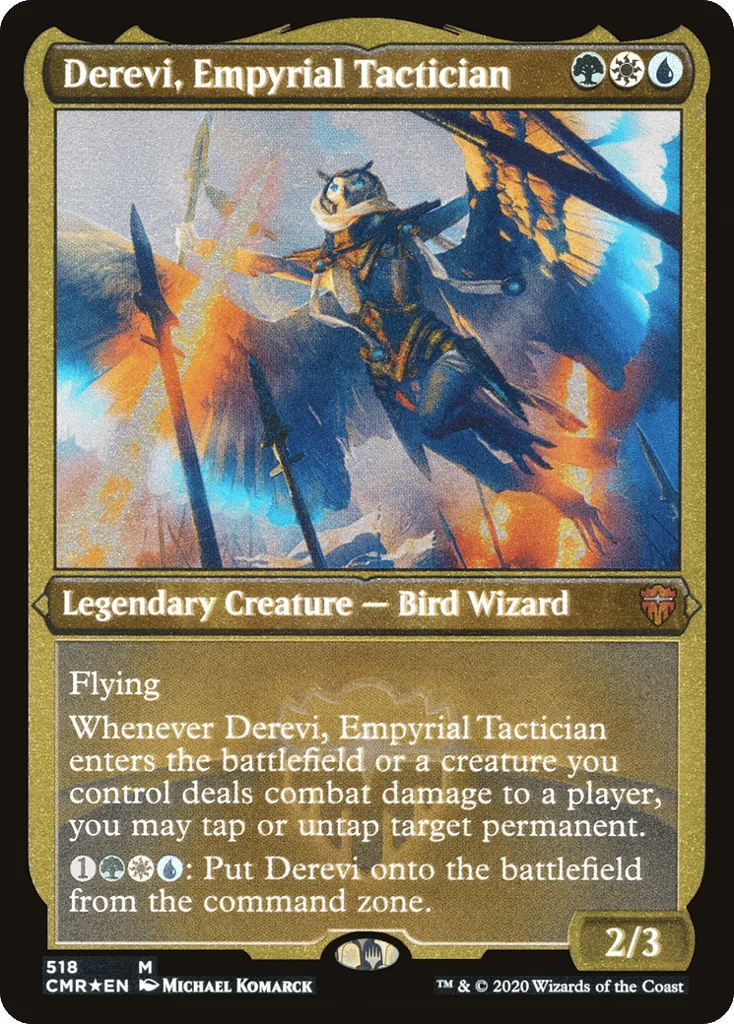 Derevi, Empyrial Tactician · Commander Legends