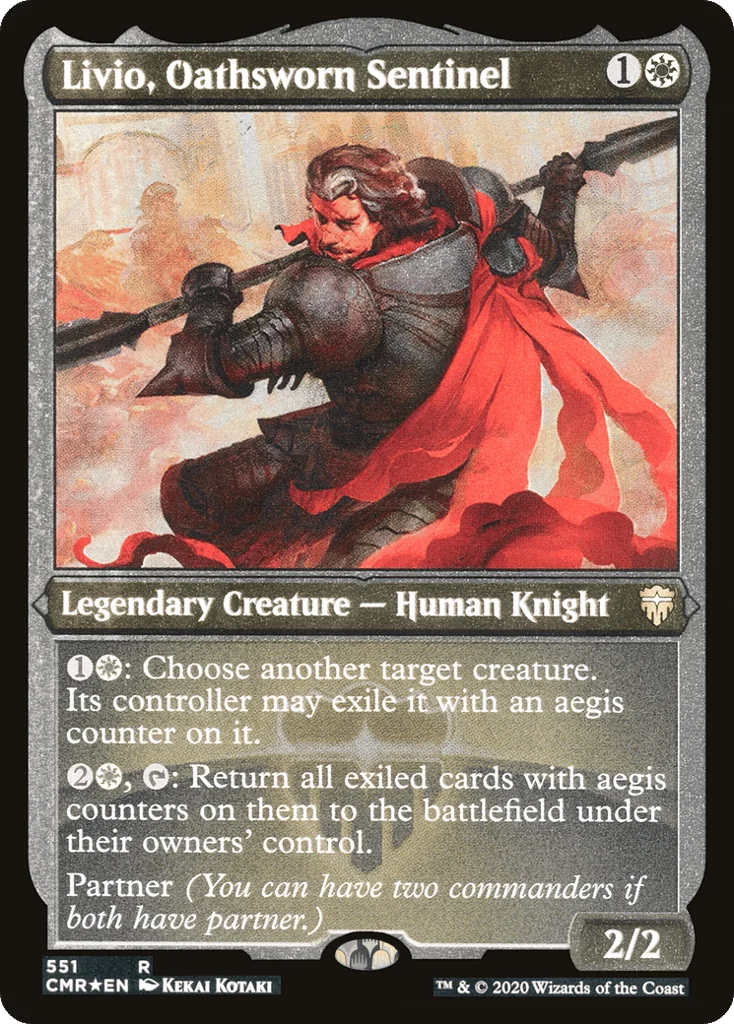 Livio, Oathsworn Sentinel · Commander Legends