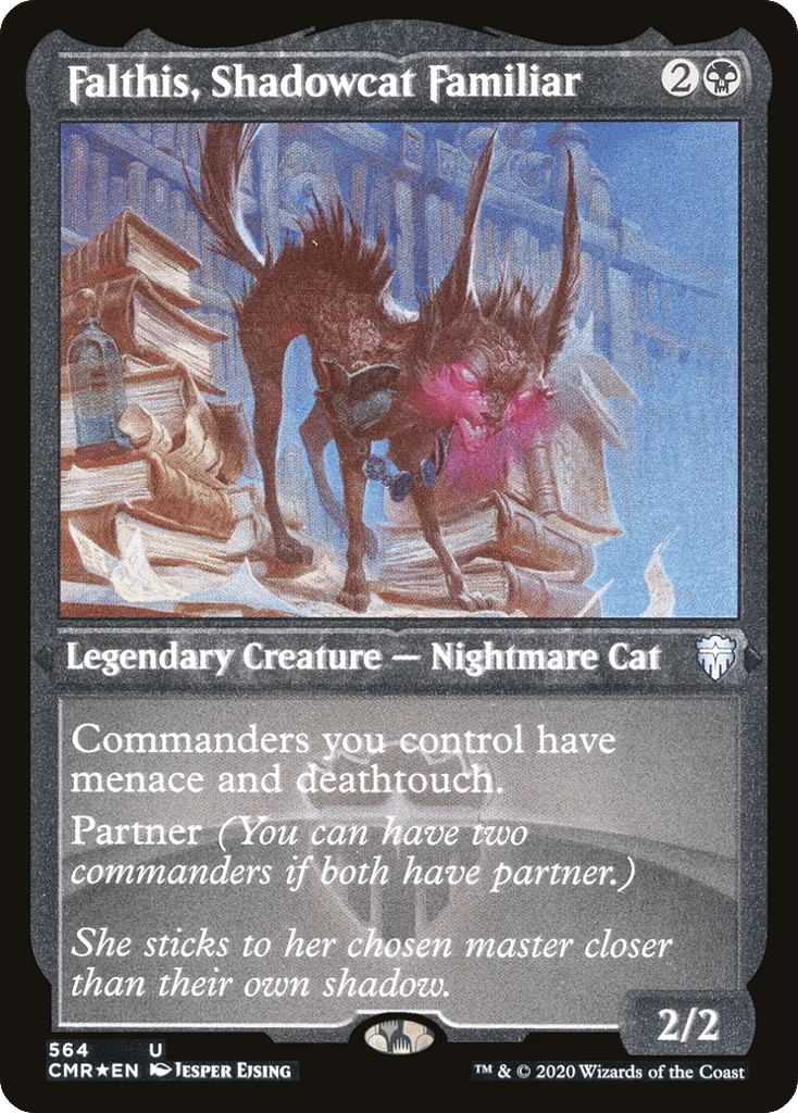 Falthis, Shadowcat Familiar · Commander Legends