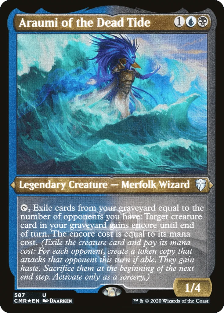 Araumi of the Dead Tide · Commander Legends