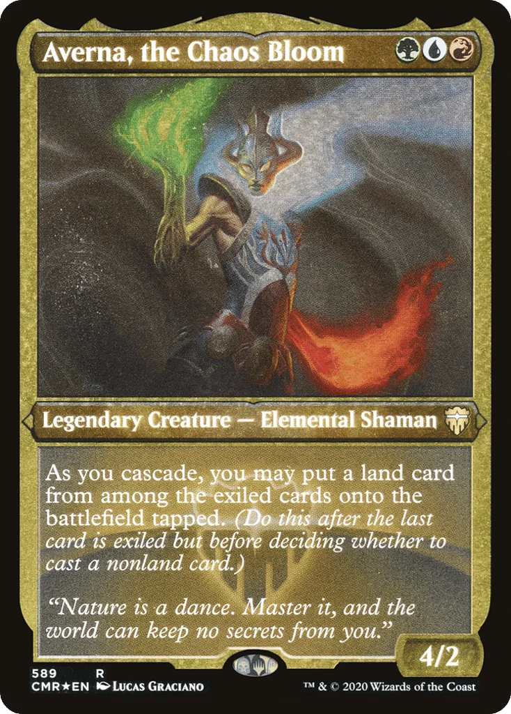 Averna, the Chaos Bloom · Commander Legends