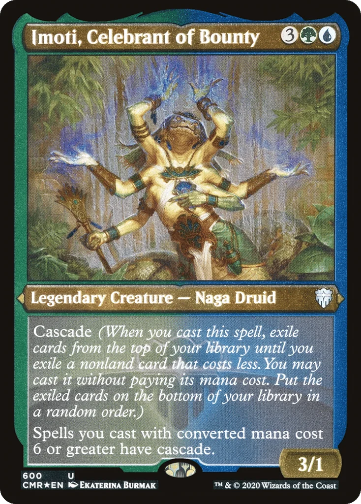 Imoti, Celebrant of Bounty · Commander Legends