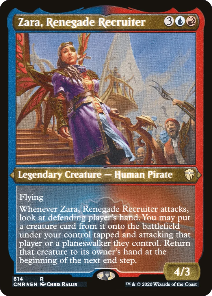 Zara, Renegade Recruiter · Commander Legends
