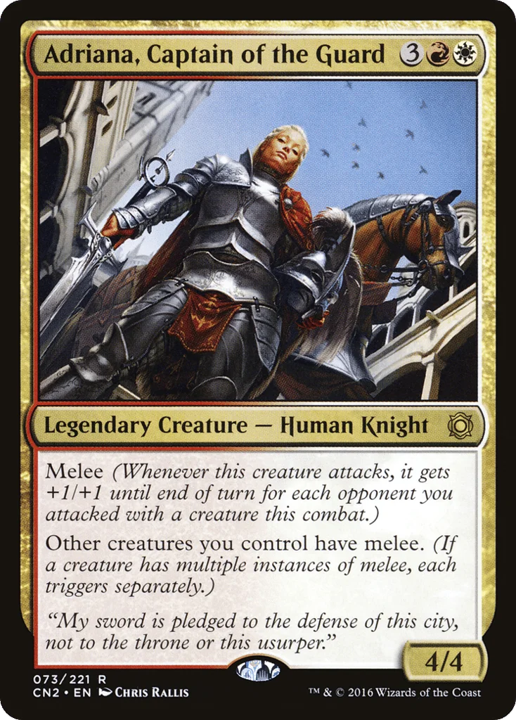Adriana, Captain of the Guard · Conspiracy: Take the Crown