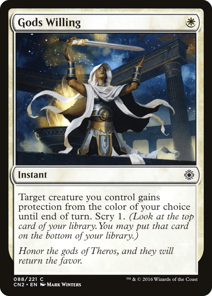 Gods Willing · Conspiracy: Take the Crown