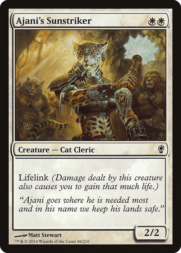 Ajani's Sunstriker · Conspiracy