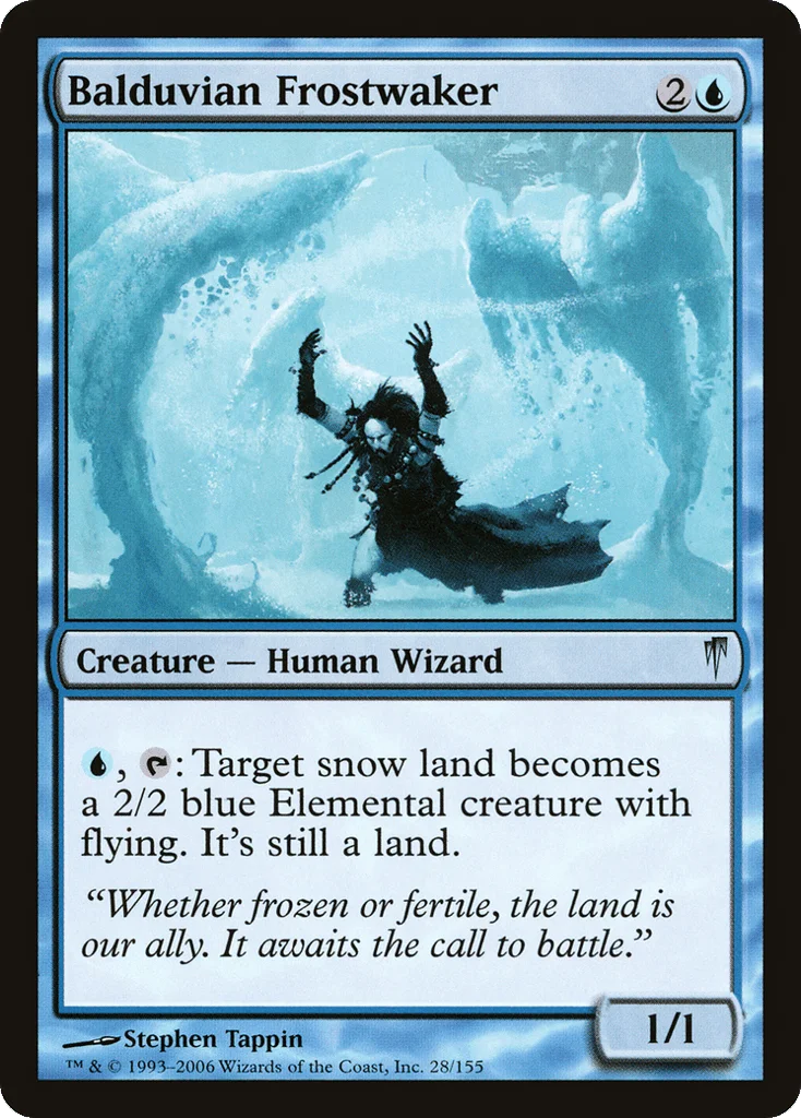 Balduvian Frostwaker · Coldsnap