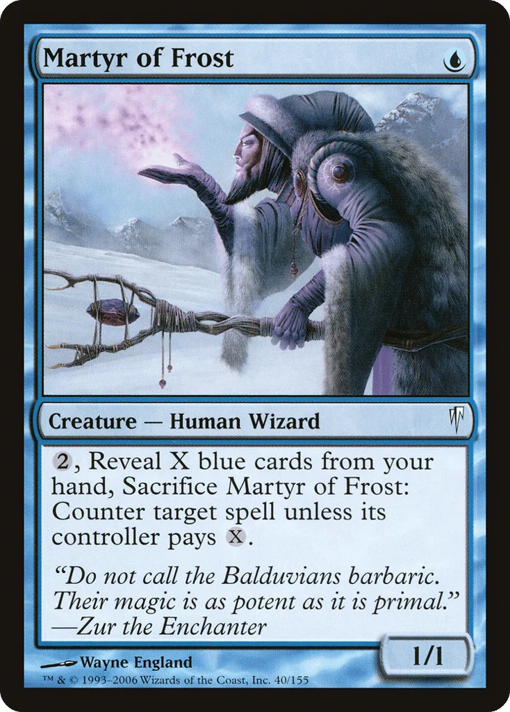 Martyr of Frost · Coldsnap