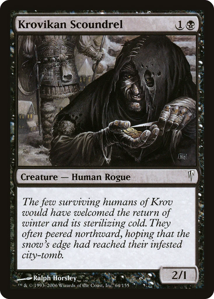 Krovikan Scoundrel · Coldsnap