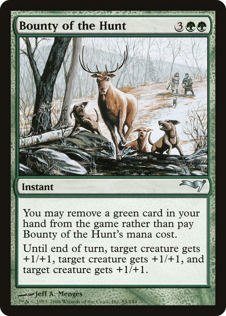 Bounty of the Hunt · Coldsnap Theme Decks