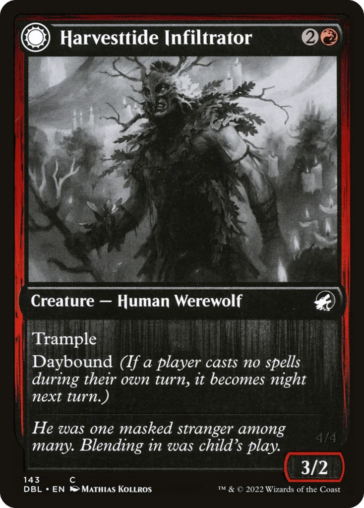 Harvesttide Infiltrator // Harvesttide Assailant · Innistrad: Double Feature