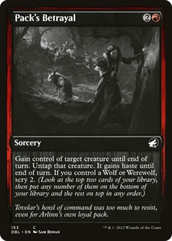 Pack's Betrayal