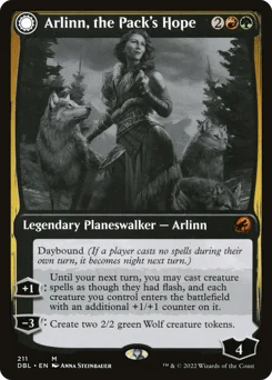Arlinn, the Pack's Hope // Arlinn, the Moon's Fury
